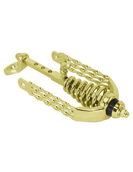 Spring Fork Slammer W/Triple Flat Twisted Crown Gold.